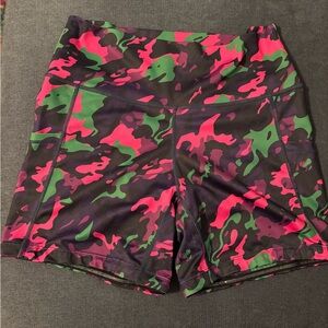 Constantly Varied Gear Pink and Green Camouflage 5” Shorts